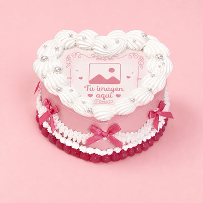 ⋆˚✿˖° Tarta Joyero - Imagen Personalizado