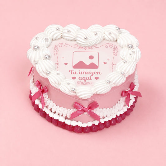 ⋆˚✿˖° Tarta Joyero - Imagen Personalizado
