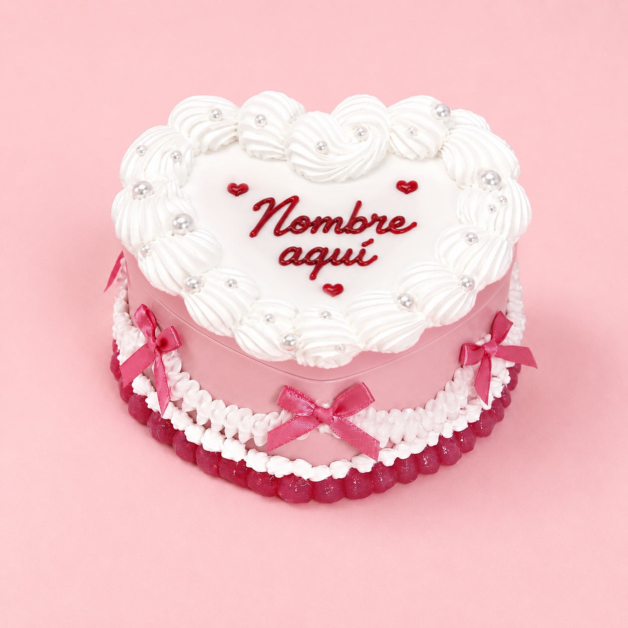 ⋆˚✿˖° Tarta Joyero - Nombre Personalizado