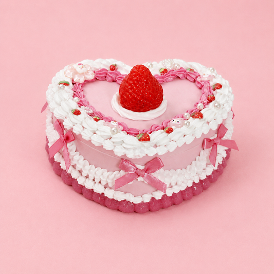 ⋆˚✿˖° Tarta Joyero - Fresa