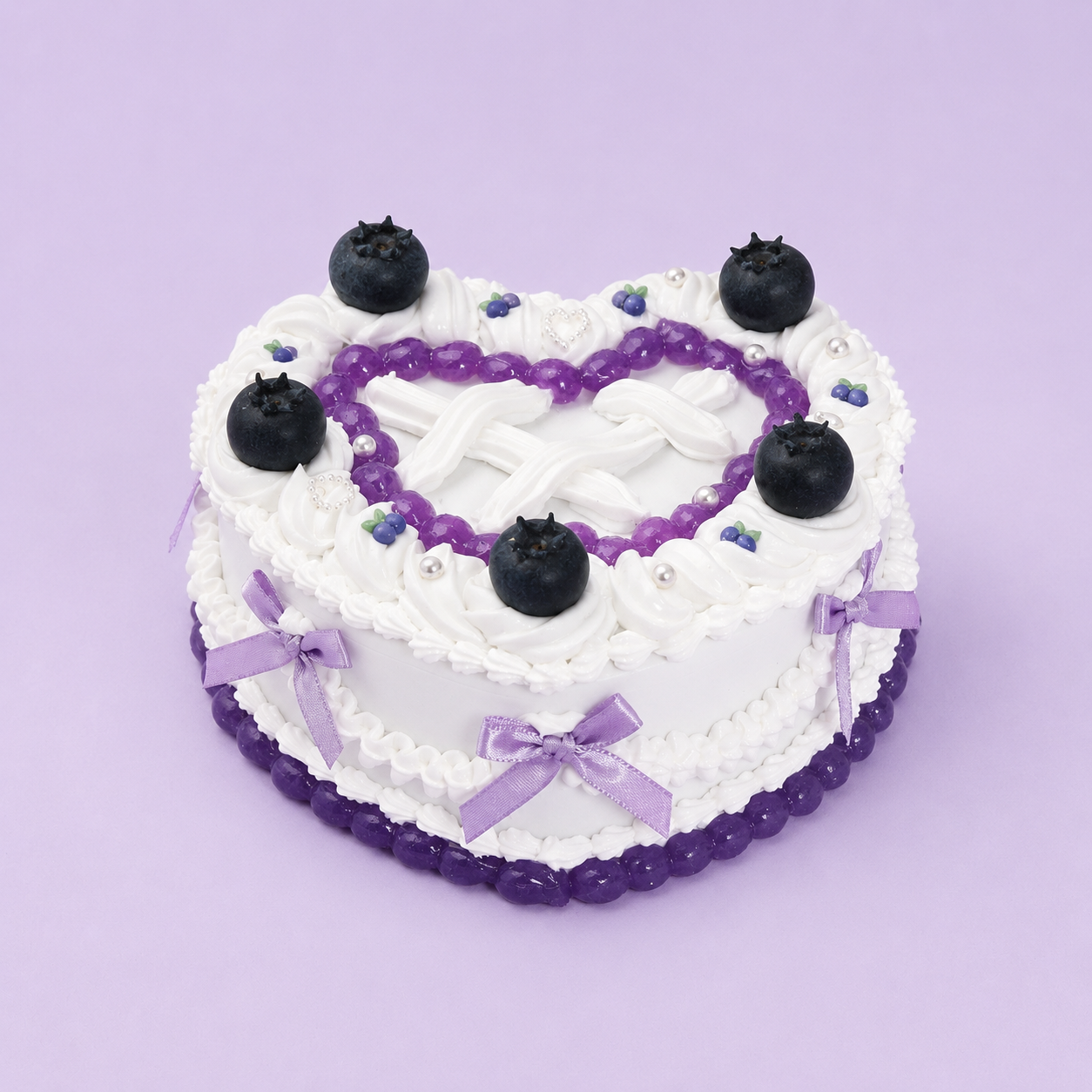 ⋆˚✿˖° Tarta Joyero - Arándanos