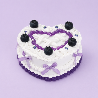 ⋆˚✿˖° Tarta Joyero - Arándanos