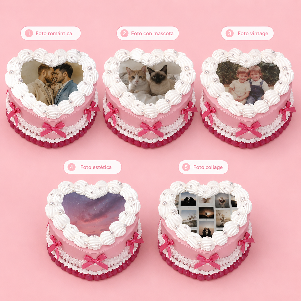⋆˚✿˖° Tarta Joyero - Imagen Personalizado