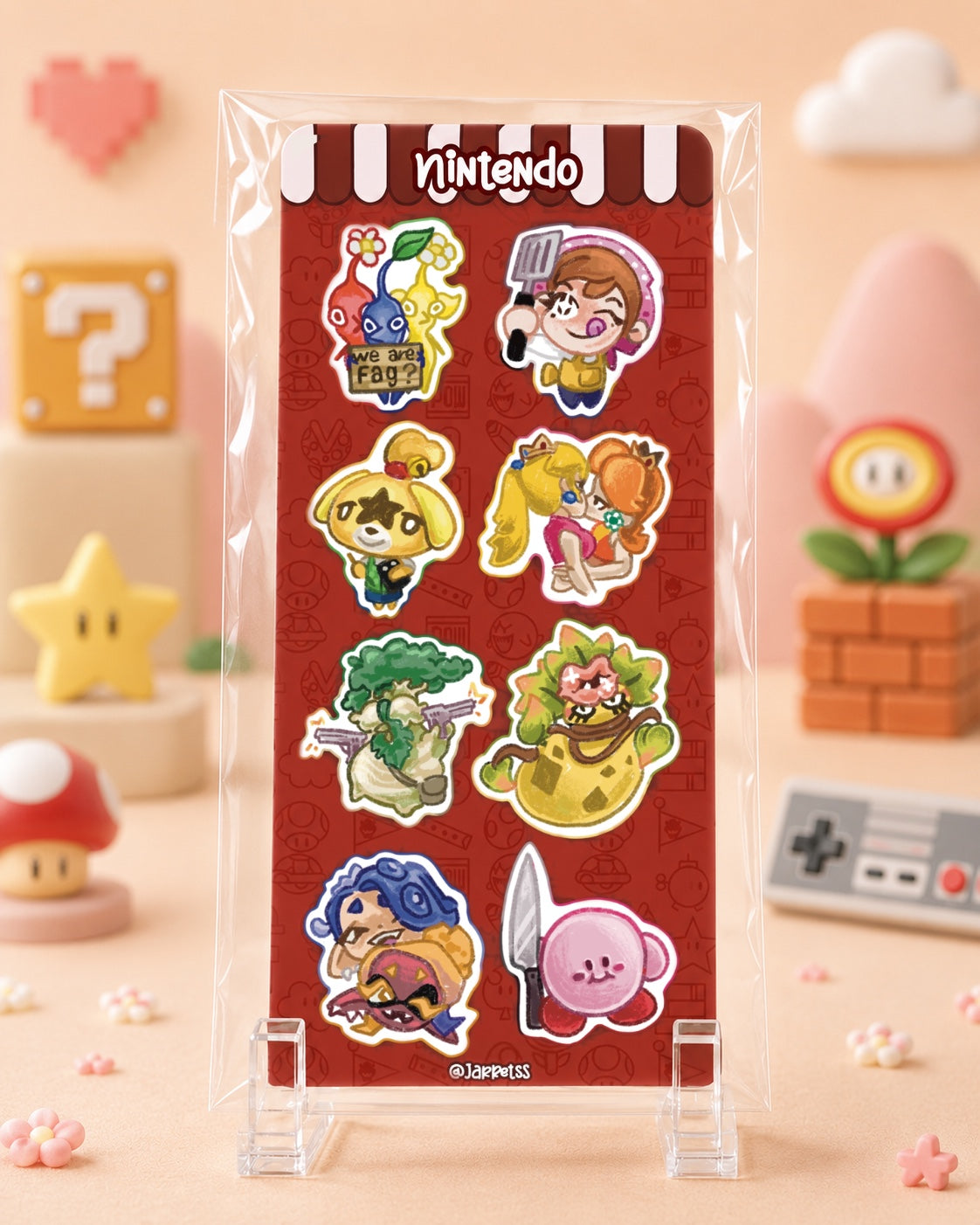 Pegatinas Nintendo ᯓ★